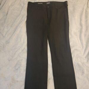 NYDJ Bootcut Straight Leg Jean Rhinestone 16 black